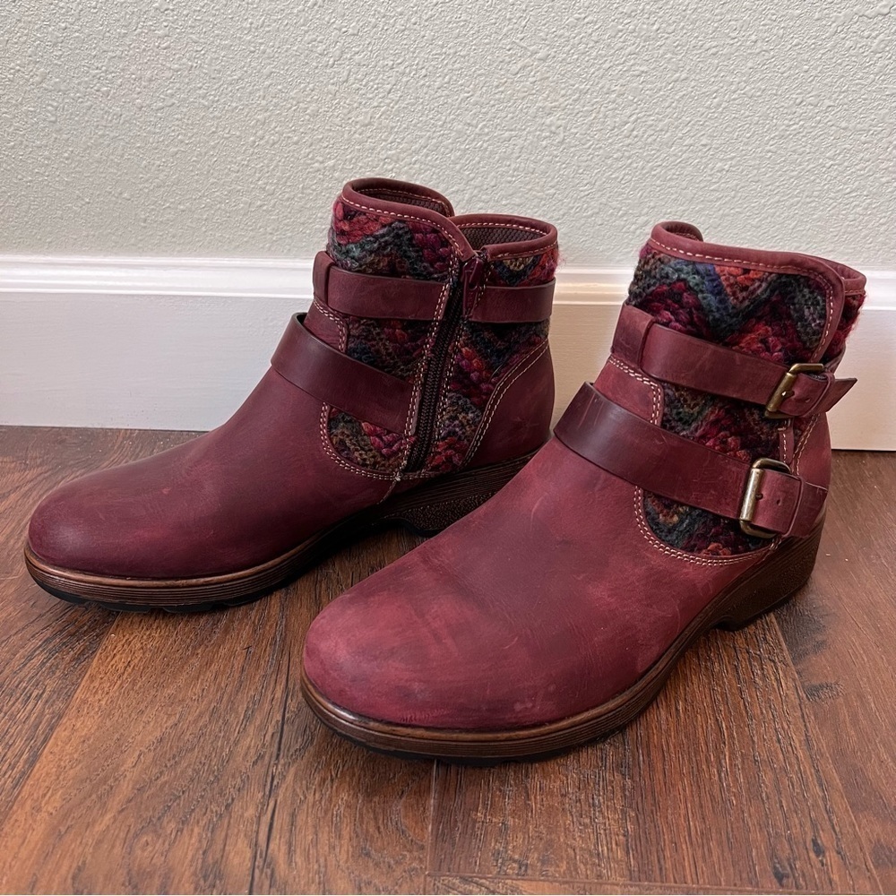 Bionica Women's Elba Boots Eggplant Size 9.5M
